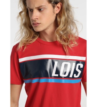 Lois T-Shirt rayé en fil d'épingle LOIS Bleu