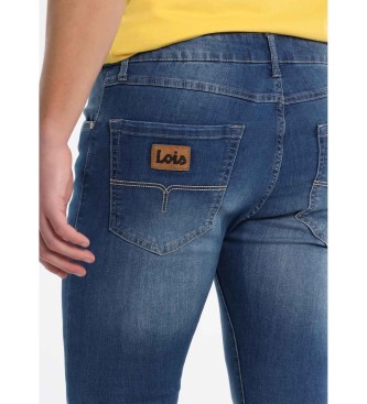 Lois Jeans Denim Blu Medio Skinny Fit Blu
