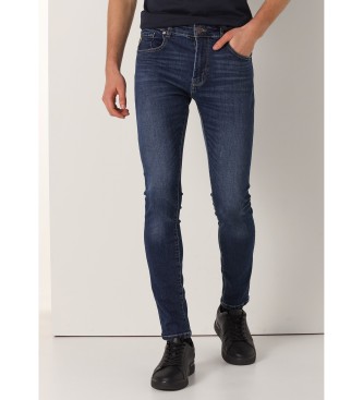 Lois Jean skinny taille moyenne - Taille moyenne marine