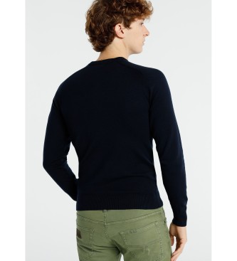 Lois Jeans  Podstawowy sweter z kołnierzem skrzynkowym