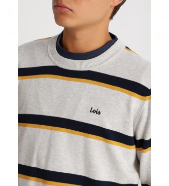 Lois Niger-Viggo Sweater Bicolor Stripes