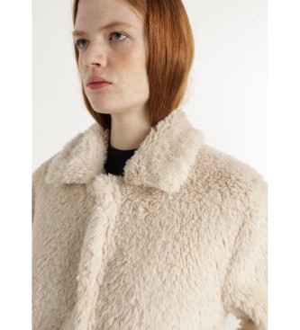 Lois Jeans Chaqueta Lana Almond beige