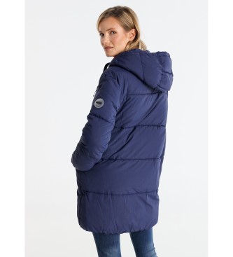 Lois Jeans Abrigo Puffer Medio marino