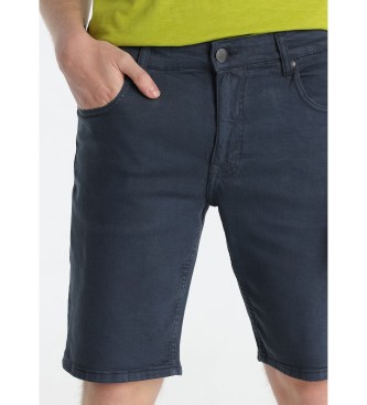 Lois Jeans Short slim fit azul