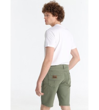 Lois Jeans Groene slim fit shorts