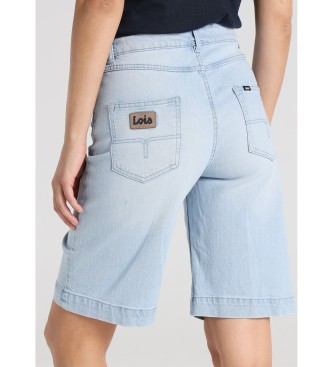 Lois Jeans Modre kratke hlače iz džinsa
