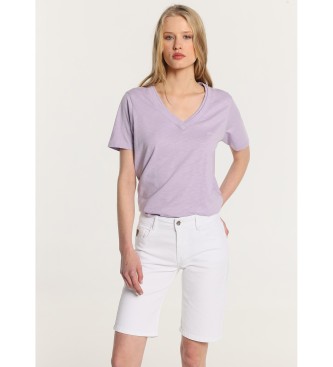 Lois Jeans Bermuda kratke hlače 138076 bela
