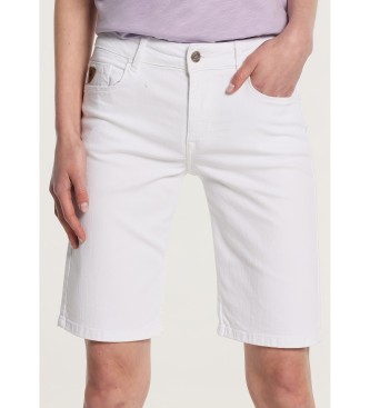 Lois Jeans Bermuda kratke hlače 138076 bela