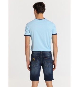 Lois Jeans Bermuda kratke hlače 137752 modra