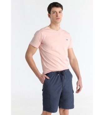 Lois Jeans Short cargo bleu