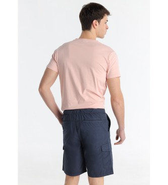Lois Jeans Short cargo bleu