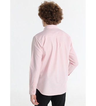 Lois Jeans Basic Comfort Fit skjorta rosa
