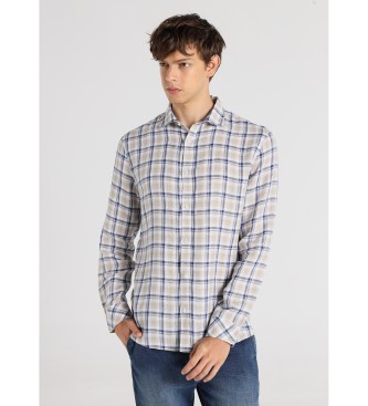 Lois Jeans Niebieska koszula w kratę