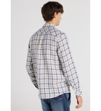 Lois Jeans Niebieska koszula w kratę