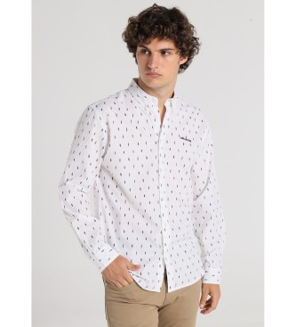 Lois Jeans Srajca z belim mini potiskom
