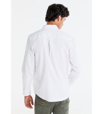 Lois Jeans Fine Twill skjorta vit