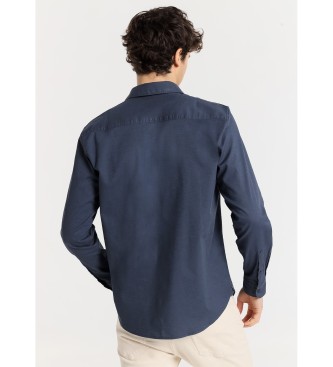 Lois Jeans Polo marine  manches longues