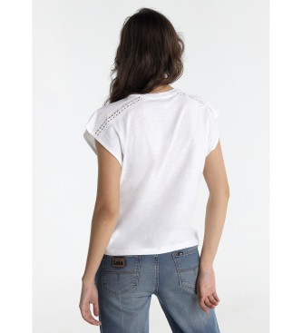 Lois Jeans T-shirt  manches courtes blanc