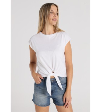 Lois Jeans Kurzarm-T-Shirt wei