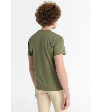 Lois Jeans T-shirt 1962 zielony