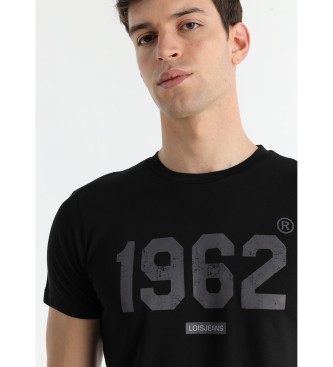 Lois Jeans T-shirt 1962 czarny