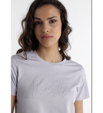 Lois Jeans Lila t-shirt met korte mouwen