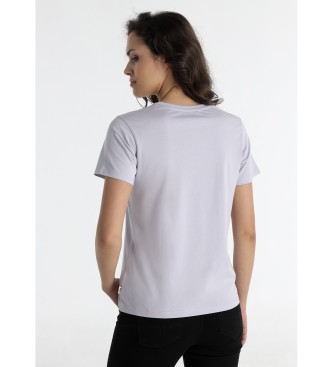 Lois Jeans Lila t-shirt met korte mouwen