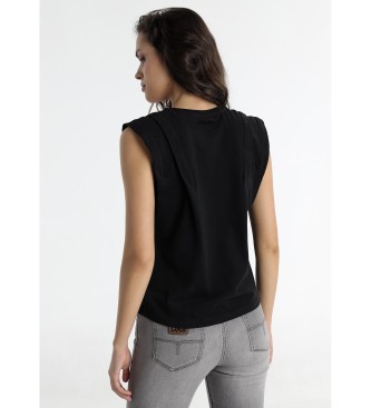 Lois Jeans T-shirt  manches courtes noir