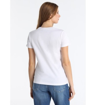 Lois Jeans Romina Abbey T-shirt white