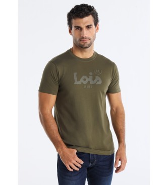 Lois Jeans Koszulka Romeo Perfecto zielona