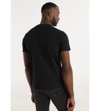 Lois Jeans Koszulka Romeo Perfecto czarna