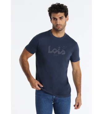 Lois Jeans Majica Romeo navy