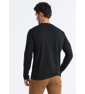 Lois Jeans T-shirt Thor Alec czarny