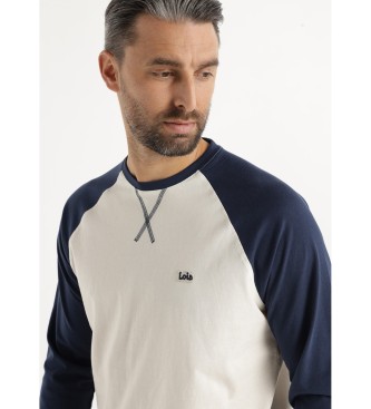 Lois Jeans Koszulka Alexe Tesnim w kolorze beżowym