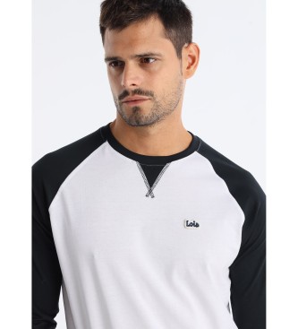Lois Jeans Alexe Tesnim T-shirt biały