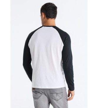 Lois Jeans Alexe Tesnim T-shirt biały