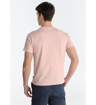Lois Jeans Basic pink T-shirt