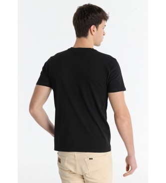 Lois Jeans T-shirt bsica preta
