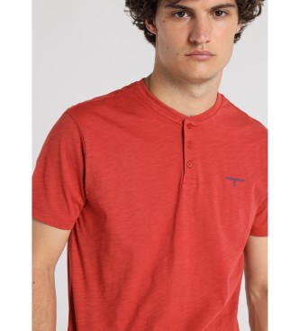 Lois Jeans Basic-T-Shirt rot