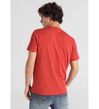 Lois Jeans Basic-T-Shirt rot