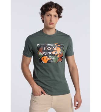 Lois Jeans Kurzarm-T-Shirt 131957 Grau