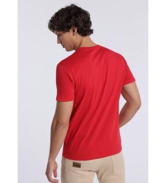 Lois Jeans T-shirt manica corta 131952 Rossa