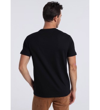 Lois Jeans T-shirt  manches courtes 131953 Noir