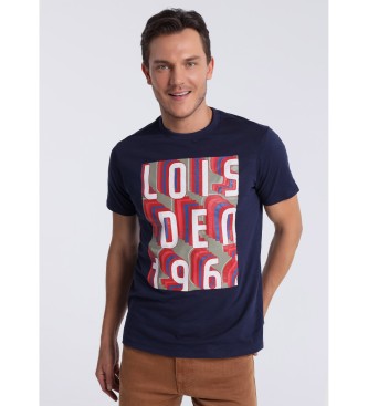 Lois Jeans Kortrmad T-shirt 131943 marinbl