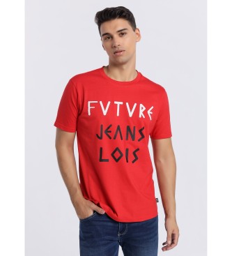 Lois Jeans T-shirt 133332 rouge
