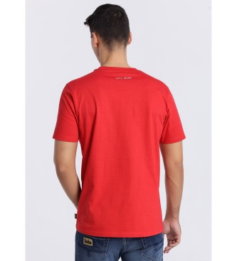 Lois Jeans T-shirt 133332 czerwony