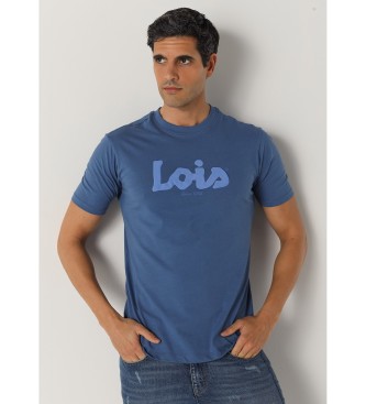 Lois Jeans T-shirt bleu  manches courtes