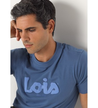 Lois Jeans T-shirt bleu  manches courtes