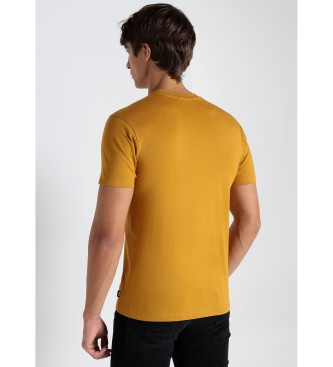 Lois Jeans T-shirt  manches courtes moutarde