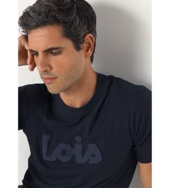 Lois Jeans T-shirt de manga curta azul-marinho